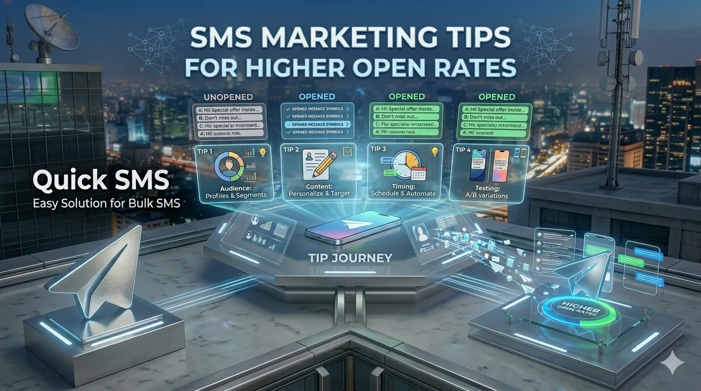 SMS Marketing Tips for Higher Open Rates